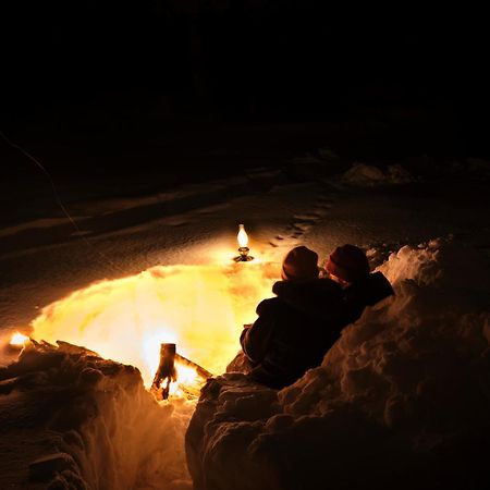 Hotel Langforsen Glamping & Lapland Experience à Lapptrask Extérieur photo