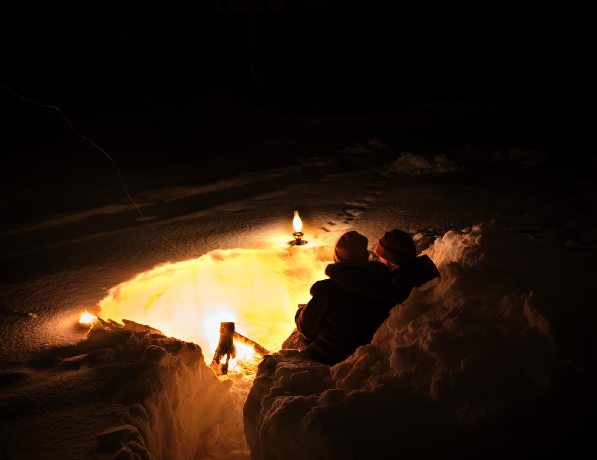 Hotel Langforsen Glamping & Lapland Experience à Lapptrask Extérieur photo